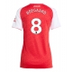 Arsenal Martin Odegaard #8 Hemma matchtröja Dam 2025-26 Kortärmad Billigt